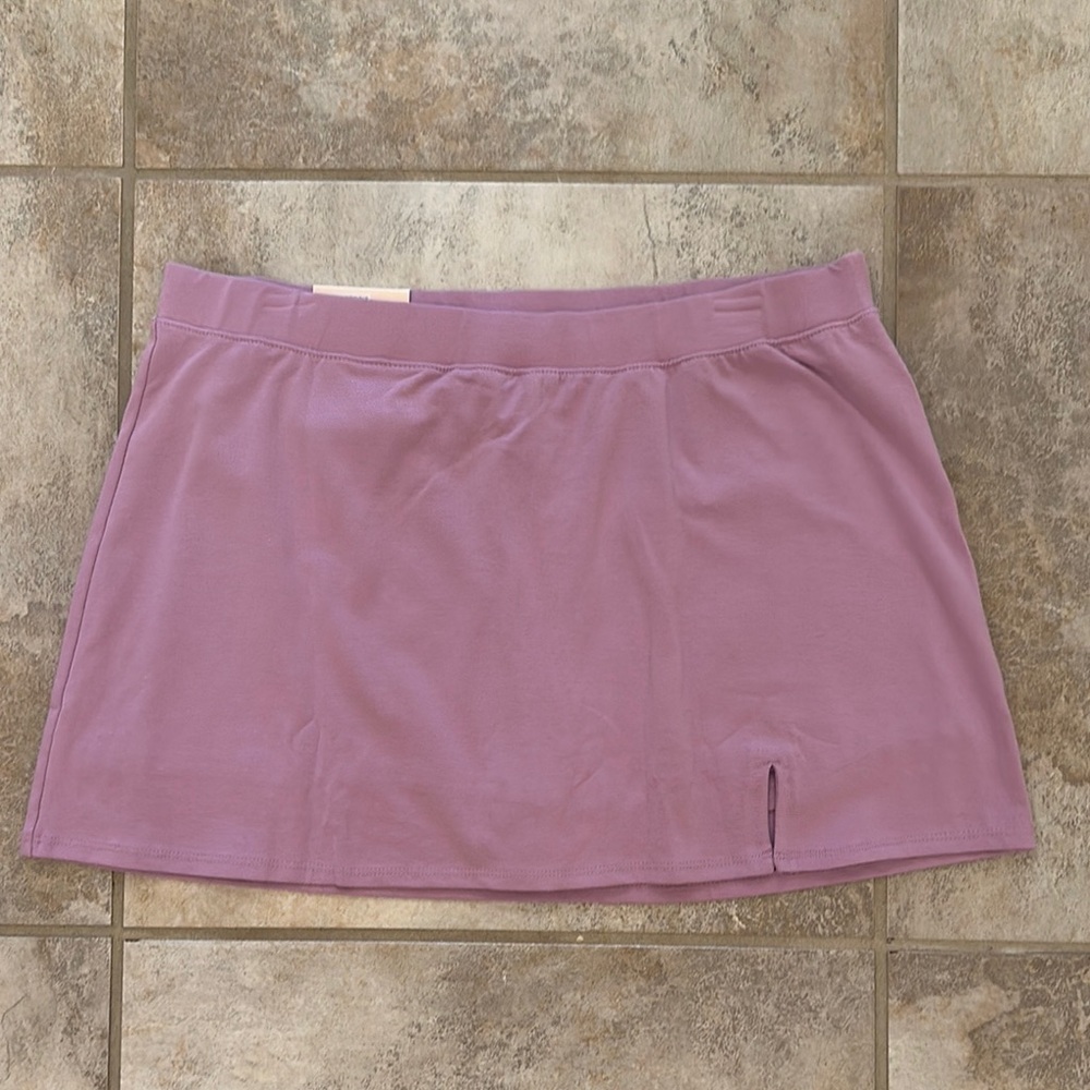 NEW SO Purple Skort Size 20 Plus Girls